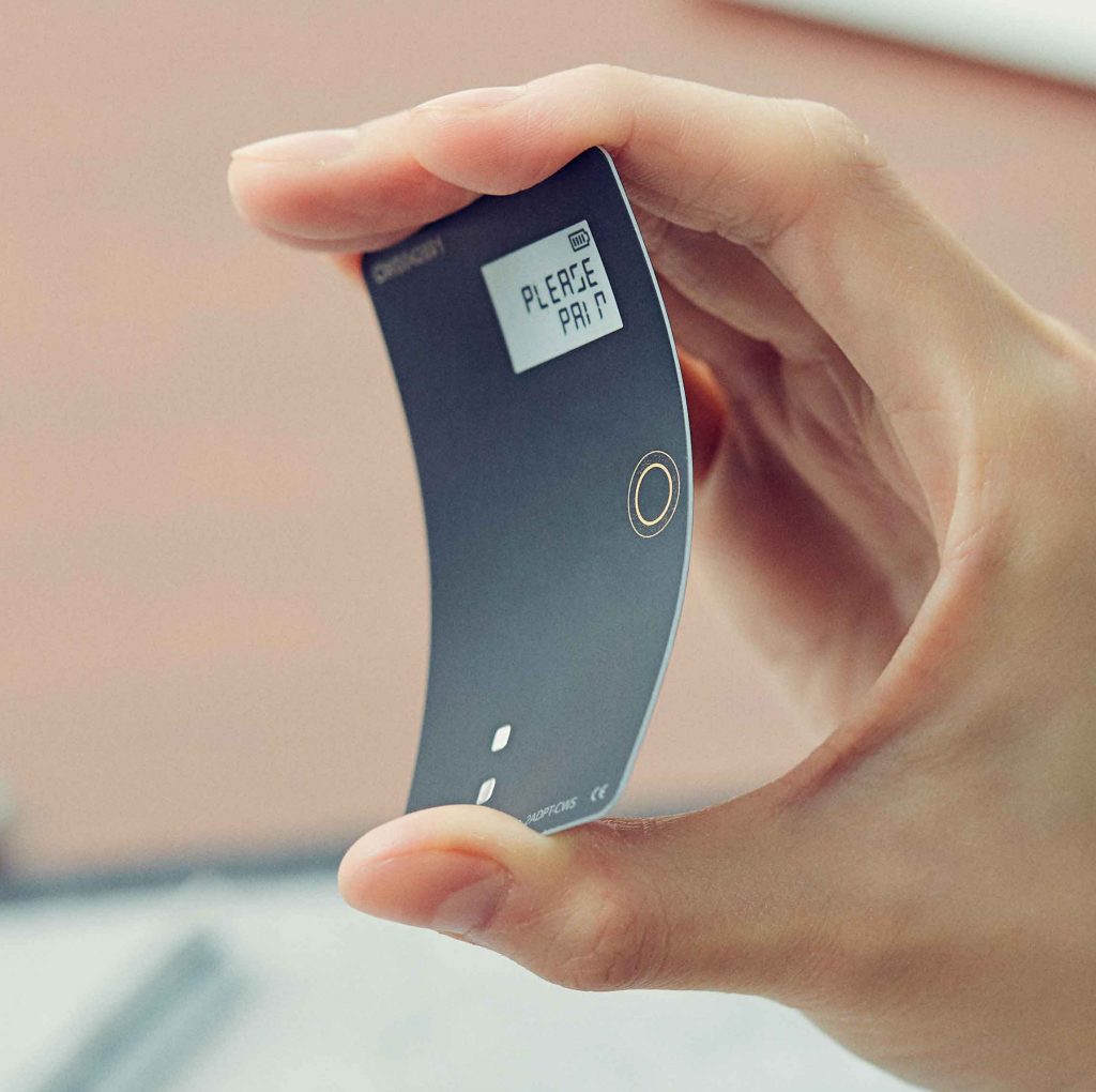 CoolWallet S is flexible, sturdy, light-weight, with protections against misplacement.