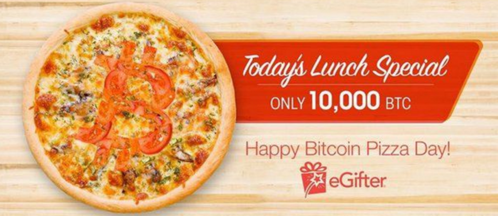 The Bitcoin pizza transaction is still celebrated every year