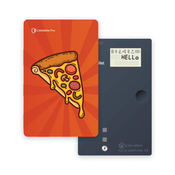 CoolWallet Pro Pizza Day Edition