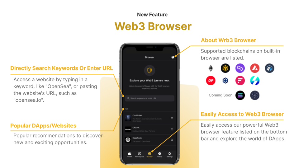 CoolWallet - Web3 browser