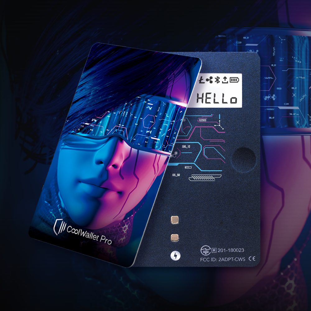 CoolWallet Pro x Metavisions by Neontenic-2